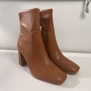 Express Block Heeled Booties size 10